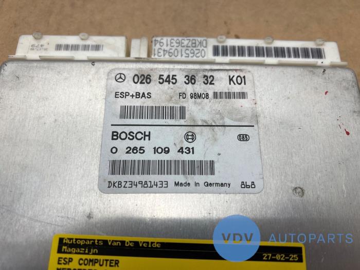 Esp computer Mercedes A-Klasse