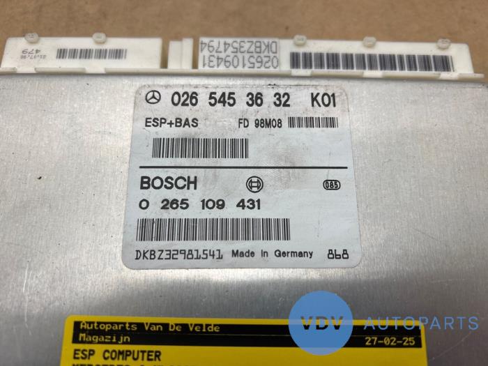 Esp computer Mercedes A-Klasse