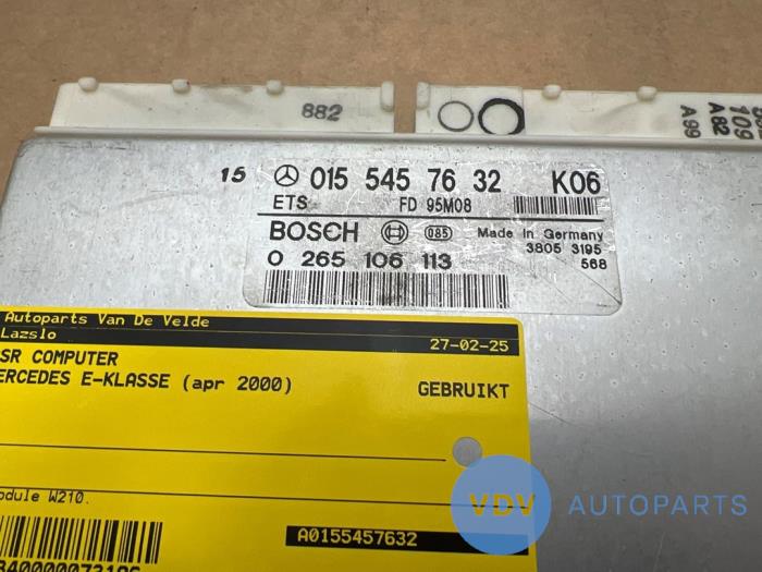 Ordinateur ASR Mercedes E-Klasse