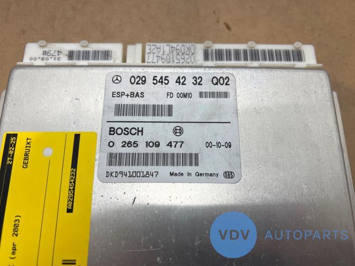 Esp computer Mercedes A-Klasse