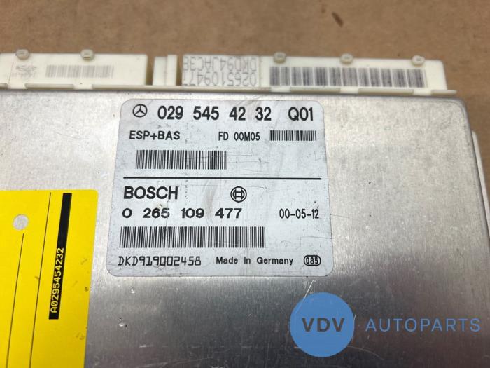 Sterownik ESP Mercedes A-Klasse