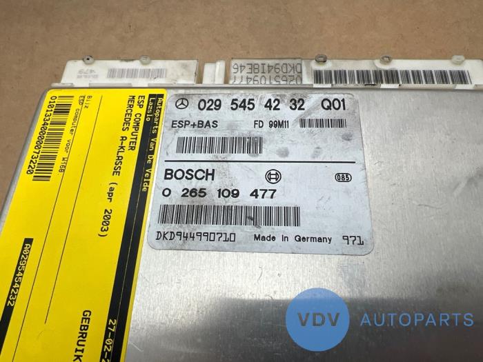 Esp computer Mercedes A-Klasse