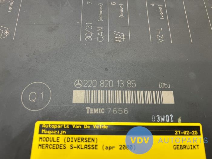 Module (divers) Mercedes S-Klasse