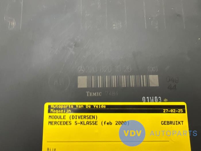 Módulo (varios) Mercedes S-Klasse