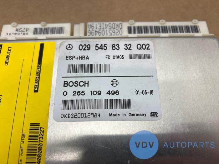 Esp computer Mercedes A-Klasse