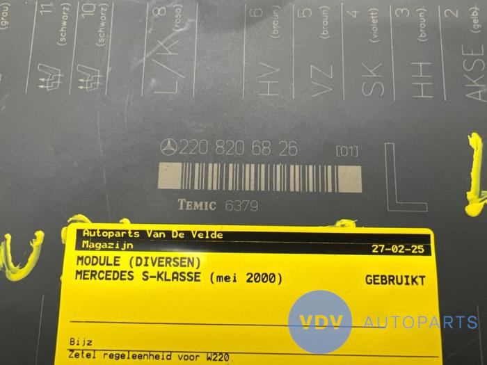 Module (divers) Mercedes S-Klasse
