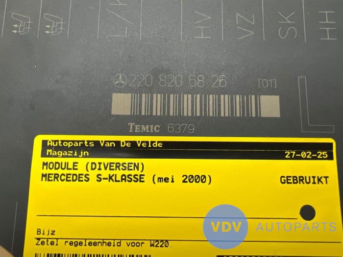 Module (divers) Mercedes S-Klasse