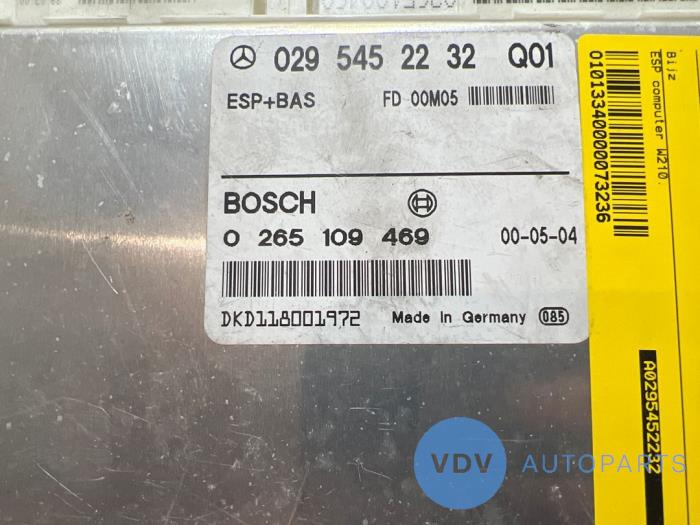 Esp computer Mercedes E-Klasse