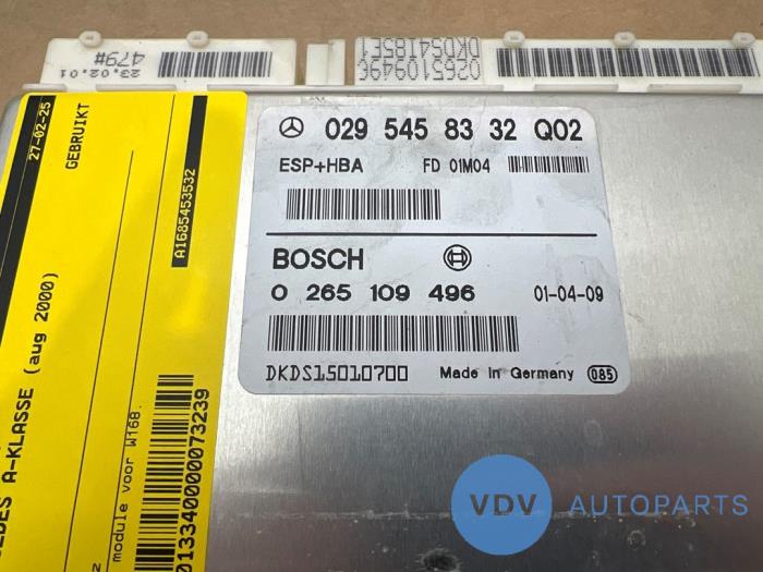 Esp computer Mercedes A-Klasse