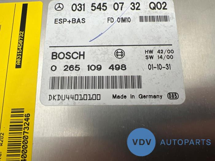 Esp computer Mercedes C-Klasse