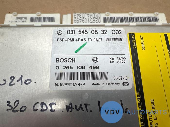 Esp computer Mercedes E-Klasse