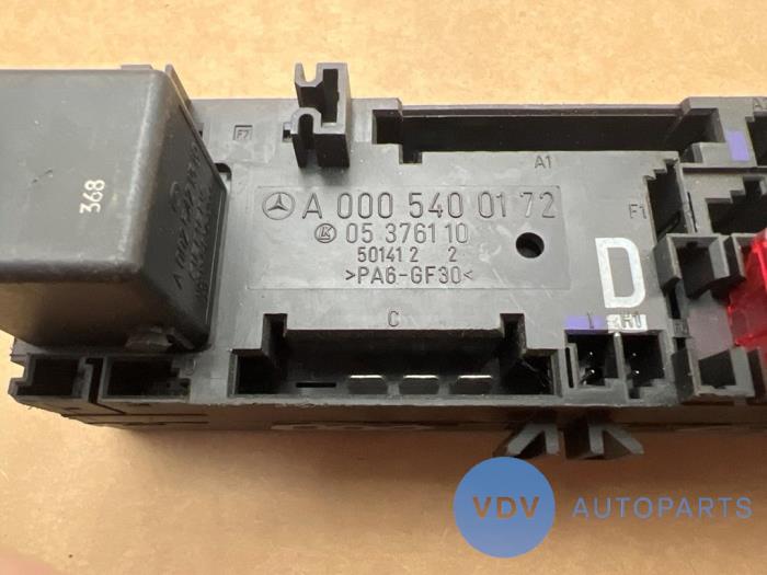 Fuse box Mercedes E-Klasse