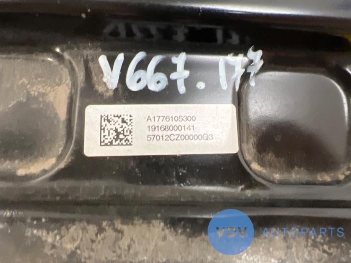 Barre châssis arrière Mercedes A-Klasse