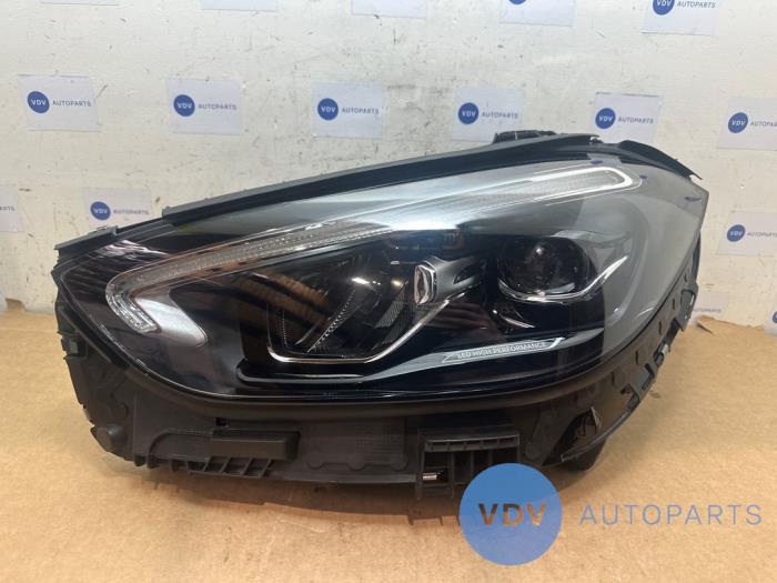 Headlight, left Mercedes C-Klasse