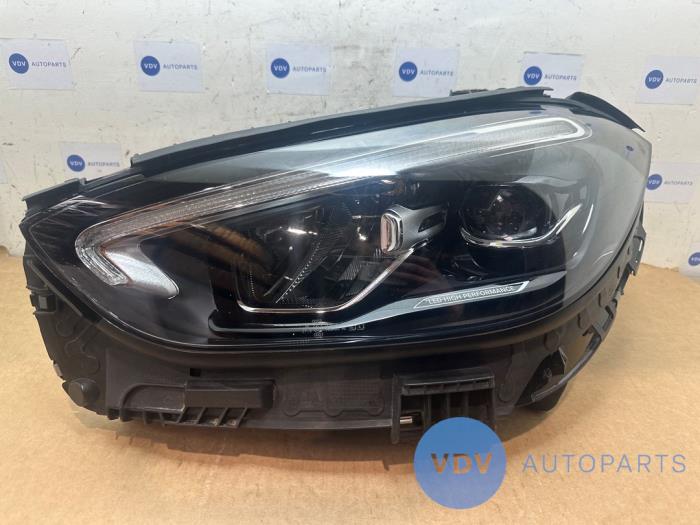 Headlight, left Mercedes C-Klasse