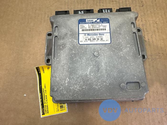 Engine management computer Mercedes E-Klasse