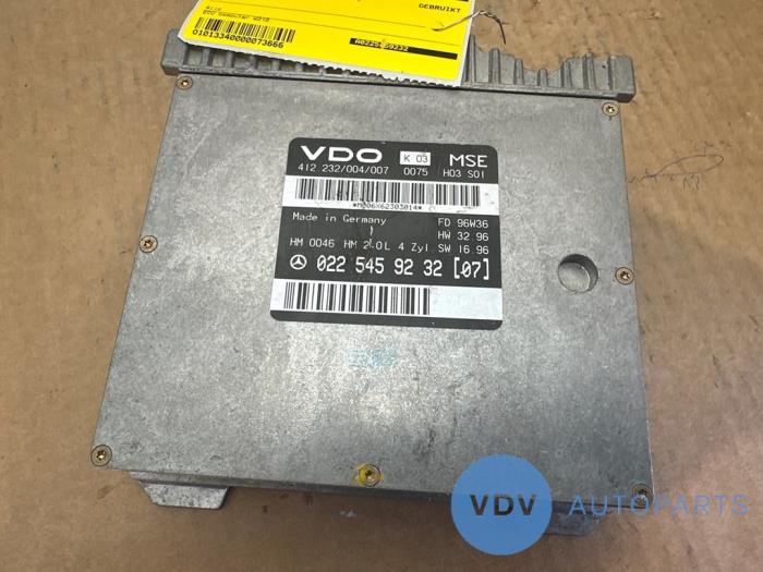 Engine management computer Mercedes E-Klasse