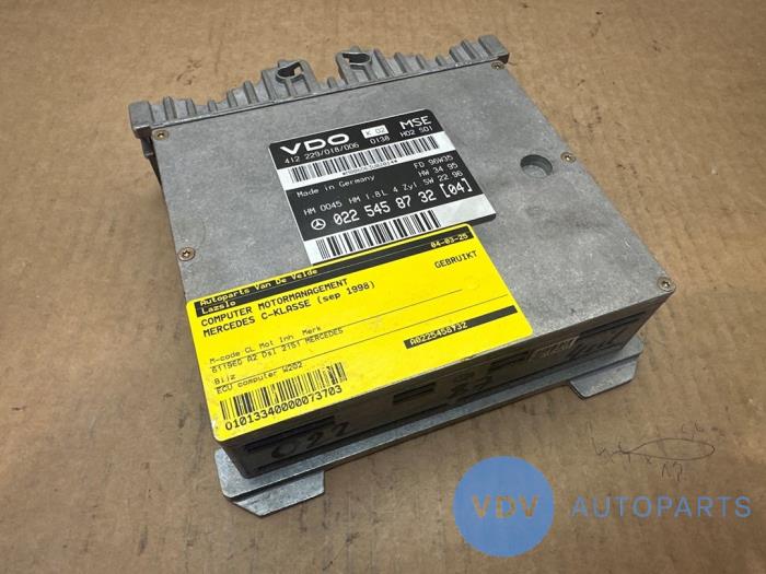 Engine management computer Mercedes C-Klasse