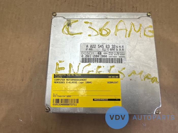 Engine management computer Mercedes C-Klasse
