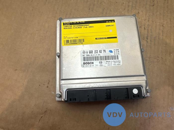 Engine management computer Mercedes A-Klasse