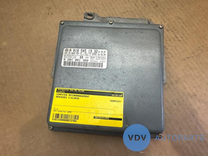 Engine management computer Mercedes C-Klasse