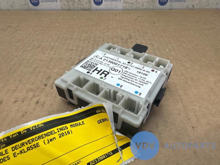 Module verrouillage central des portes Mercedes E-Klasse