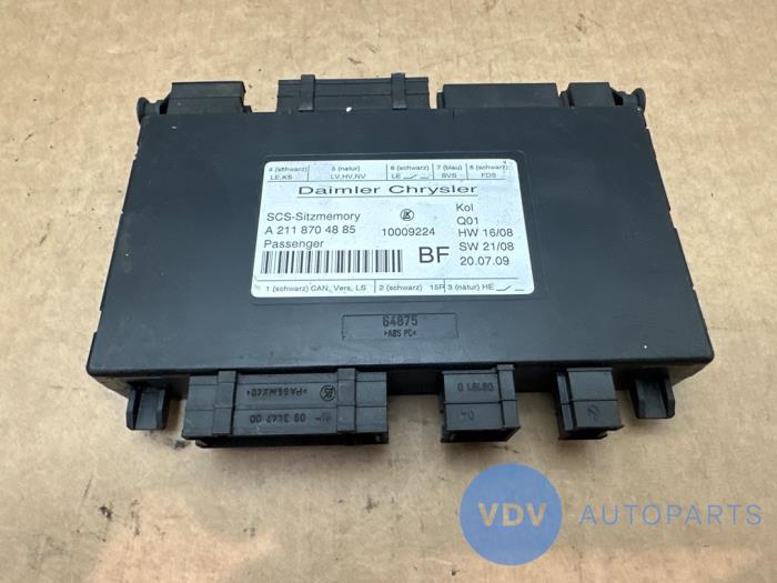 Sterownik fotela Mercedes E-Klasse