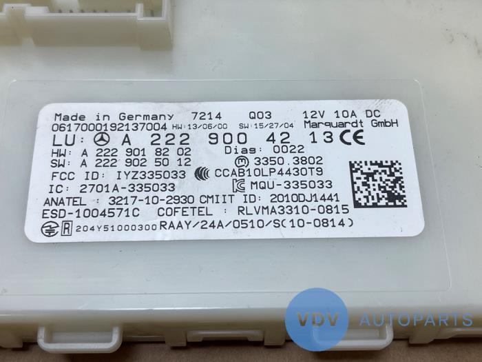 Modul keyless vehicle Mercedes C-Klasse