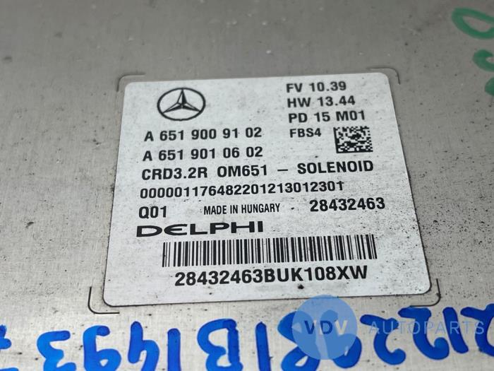 Kontaktslot + computer Mercedes E-Klasse