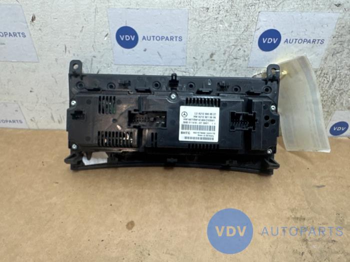 Panel de control de calefacción Mercedes E-Klasse
