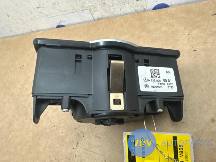 Commutateur lumière Mercedes E-Klasse