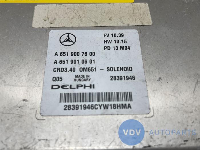 Engine management computer Mercedes B-Klasse