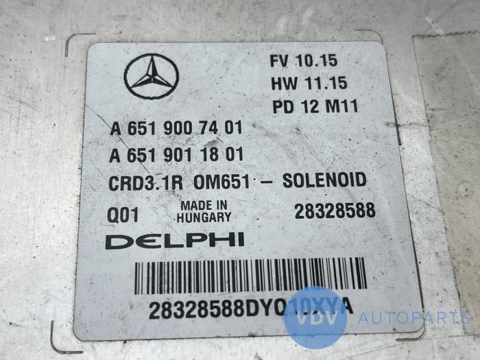 Komputer sterowania silnika Mercedes CLS-Klasse