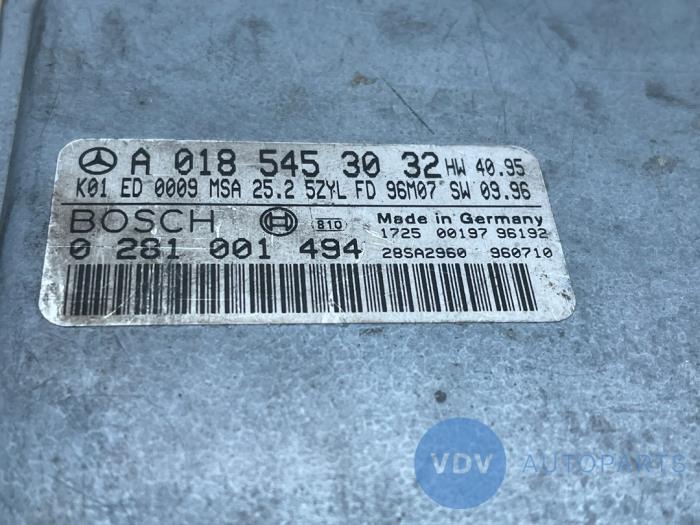 Ordinateur gestion moteur Mercedes E-Klasse