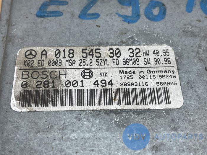 Engine management computer Mercedes E-Klasse