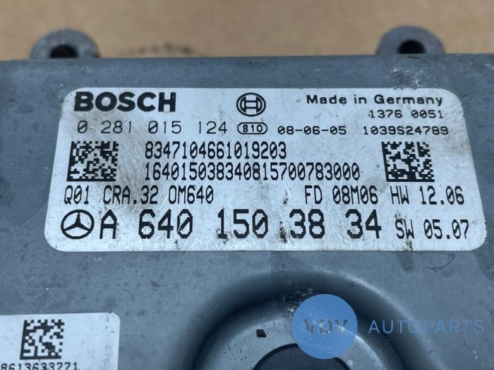 Engine management computer Mercedes B-Klasse