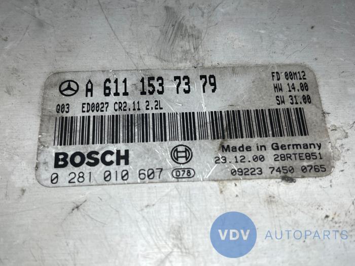 Engine management computer Mercedes C-Klasse