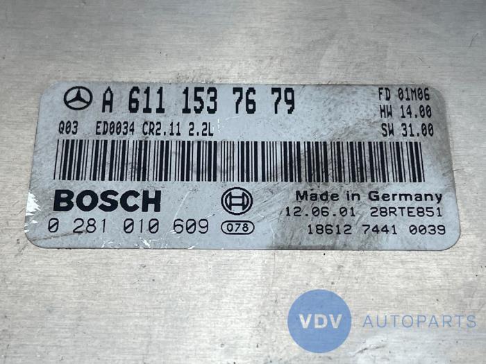 Engine management computer Mercedes C-Klasse