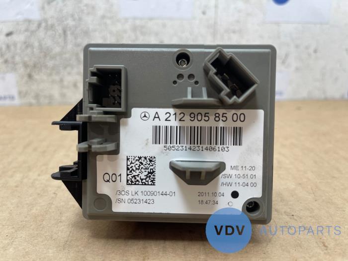 Kontaktslot + computer Mercedes E-Klasse