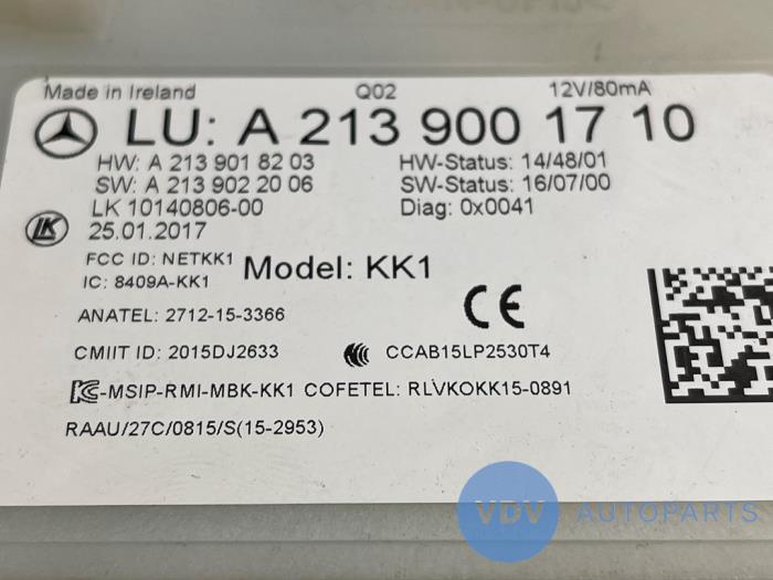 Module véhicule sans clés Mercedes E-Klasse