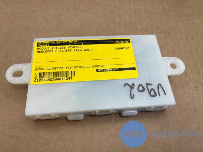 Module keyless vehicle Mercedes E-Klasse