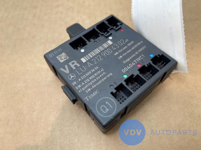 Module verrouillage central des portes Mercedes E-Klasse