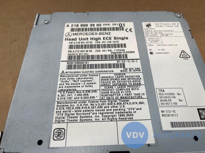 Radio Mercedes CLS-Klasse