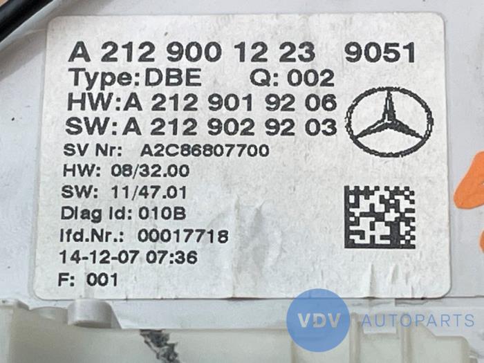 Oswietlenie wewnetrzne przód Mercedes CLS-Klasse