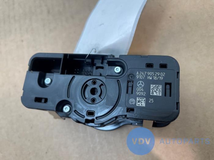 Commutateur lumière Mercedes E-Klasse