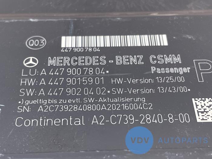 Module (divers) Mercedes Vito