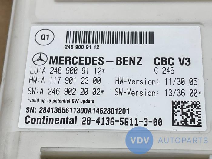 Module confort Mercedes CLA