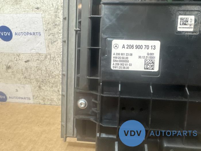 Navigation Display Mercedes C-Klasse