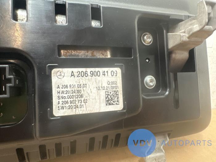 Odometer KM Mercedes C-Klasse