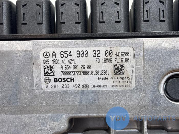 Engine management computer Mercedes C-Klasse